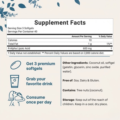 Lumero R Alpha Lipoic Acid